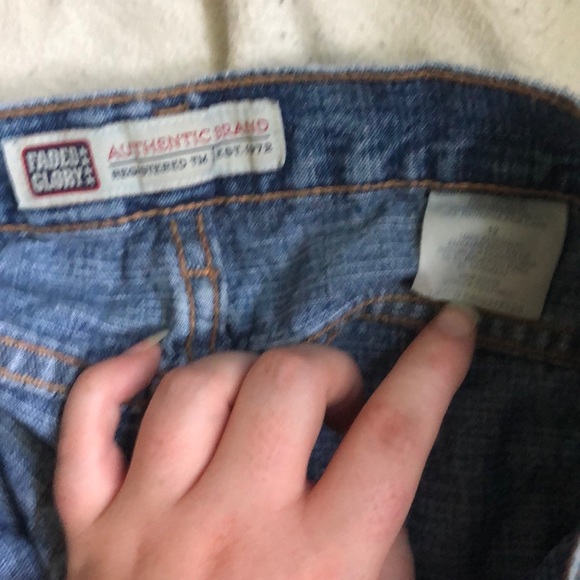 High Rise Jean Shorts - Picture 3 of 3